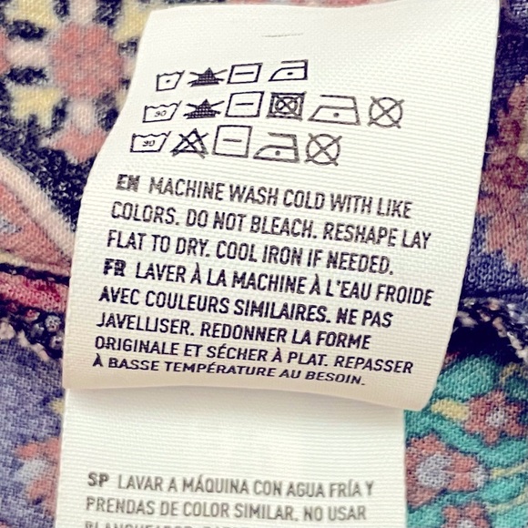 American Eagle Outfitters Multicolor Paisley Boho Maxi Dress Sz M - Picture 9 of 10